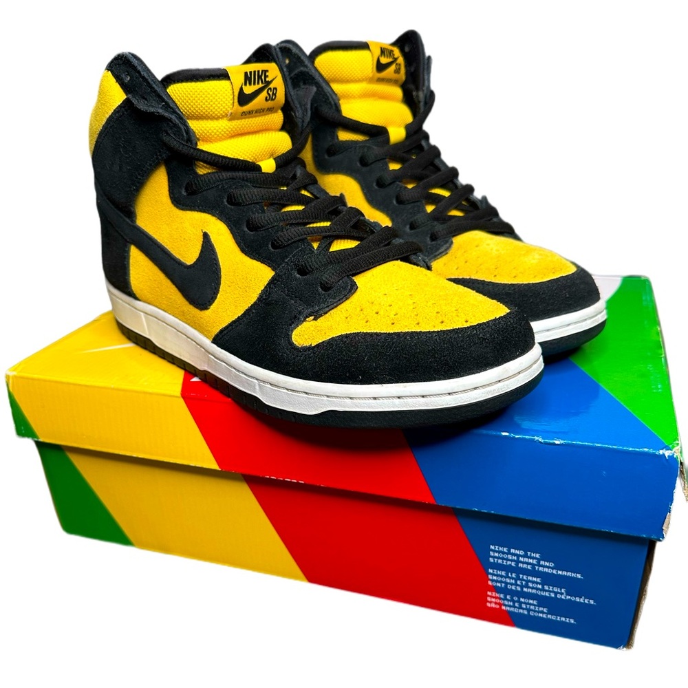 SB DUNK- REVERSE GOLDENROD- SIZE 12M